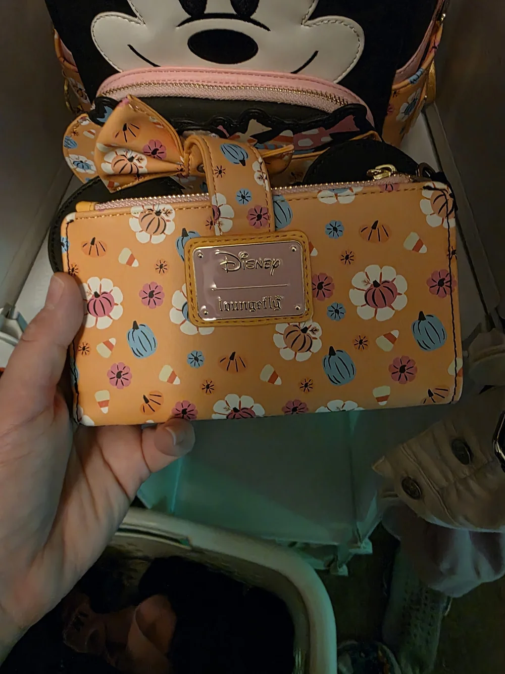 Minnie Mouse Pumpkin Trick-or-Treat Backpack - Orange